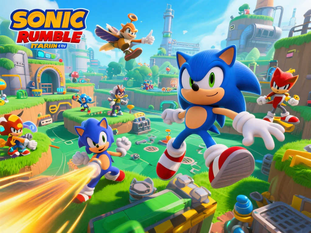 《Sonic Rumble》测评：刺猬派对，略显平淡