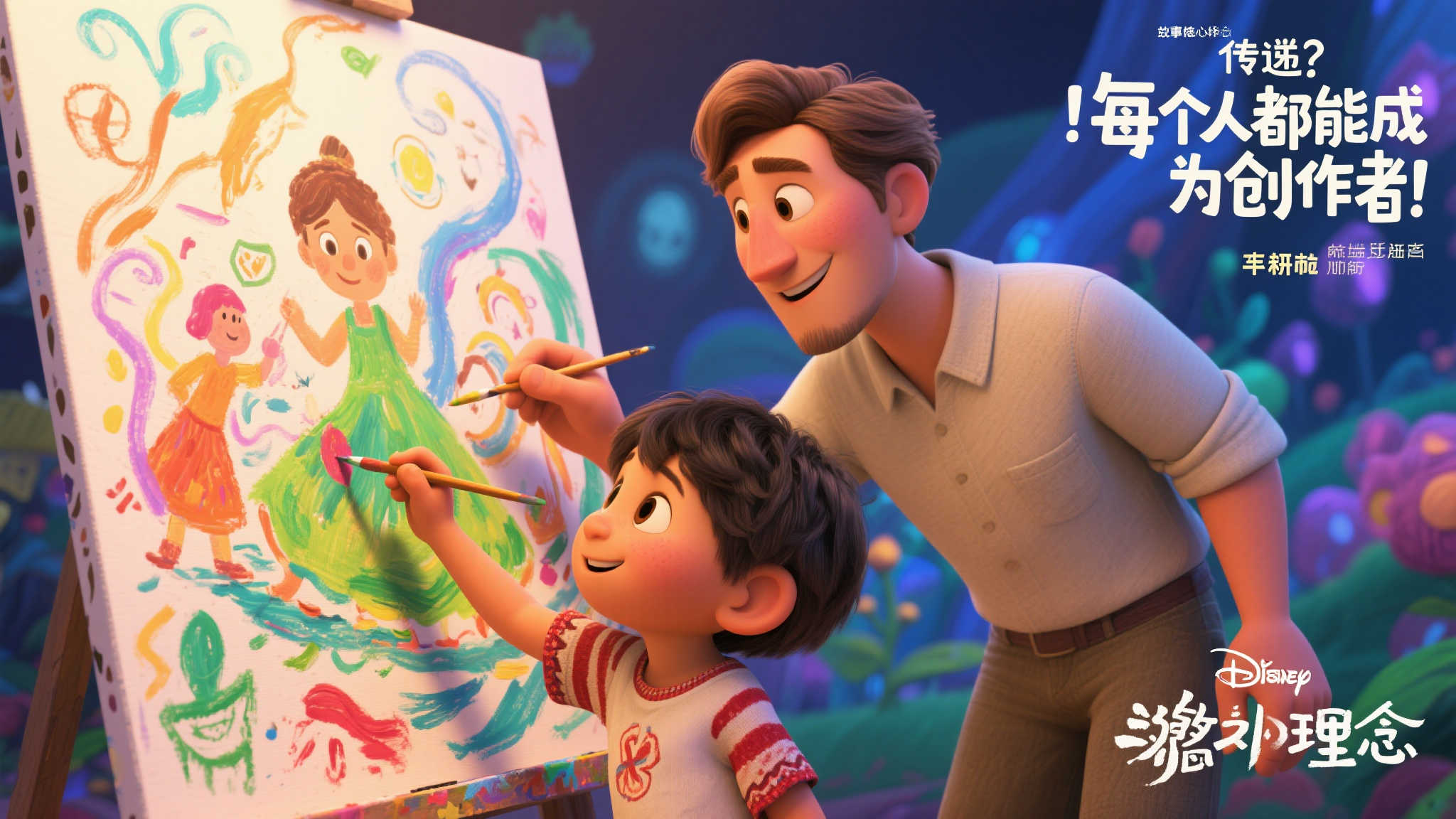 影片中，绘画不仅是故事的核心元素，更是传