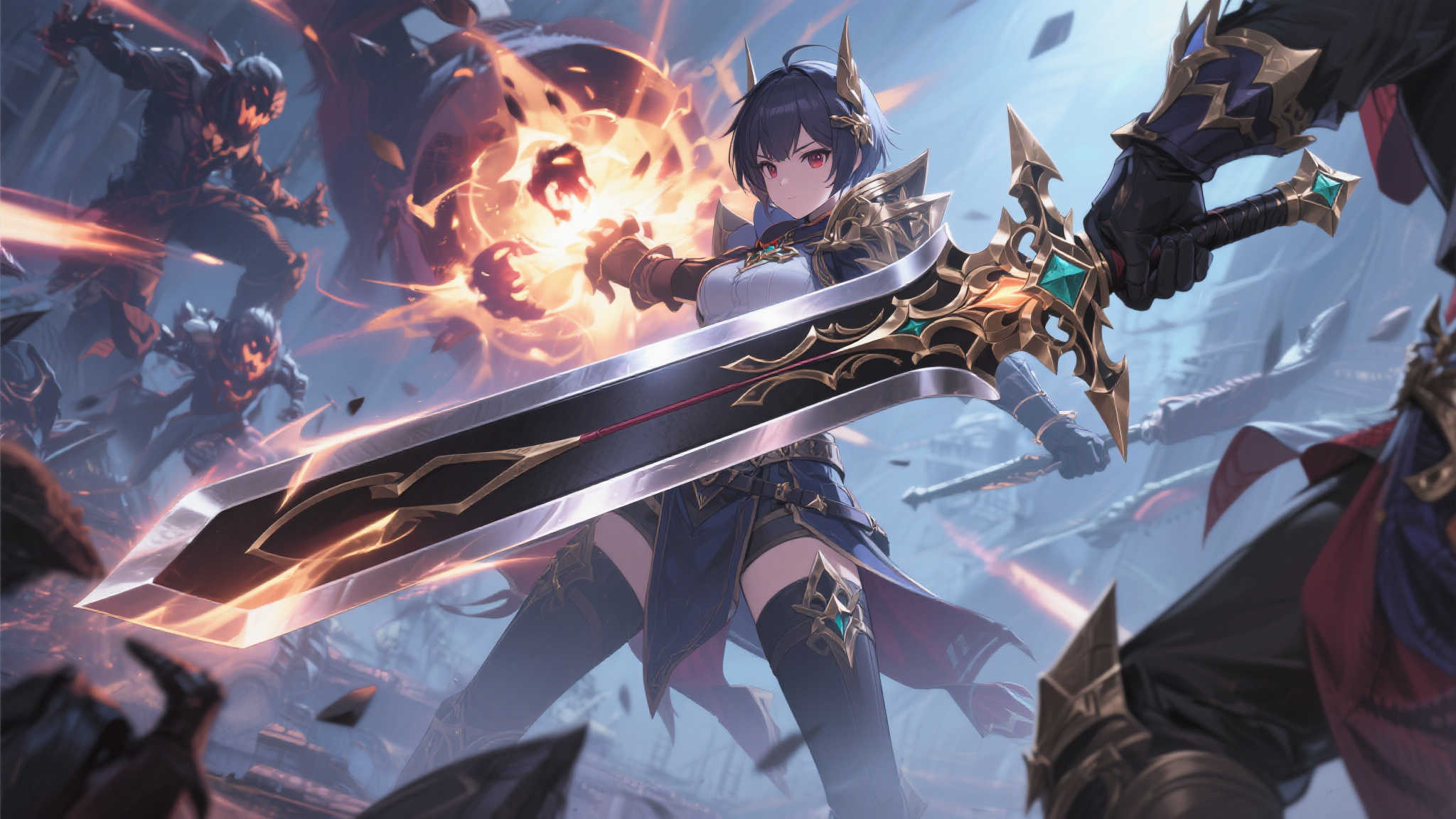 暗夜降临:玛雷家行刑剑一击斩杂鱼,爆发攻击力6万! 暗夜降临:玛雷家行刑剑一击斩杂鱼,爆发攻击力6万!